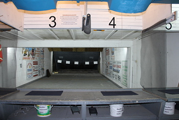 5 pas de tir intérieur