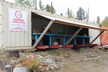 Champ de tir extérieur